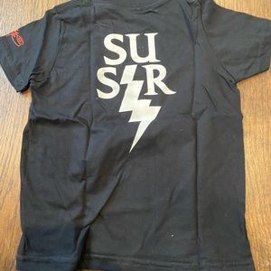 Ssur exclusive vintage kids black tee sz 4